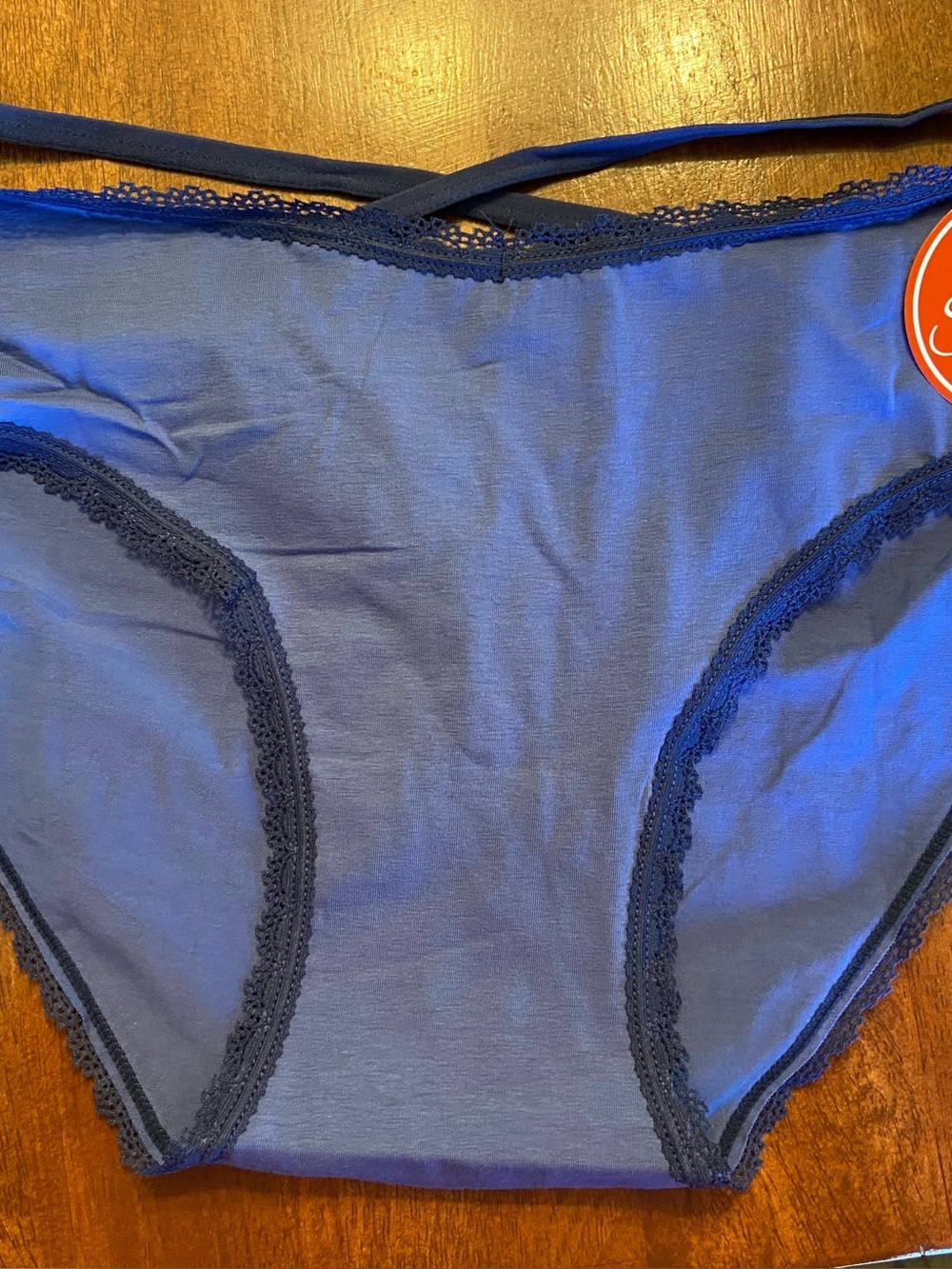 Everyday Lace-Trim Bikini Panty